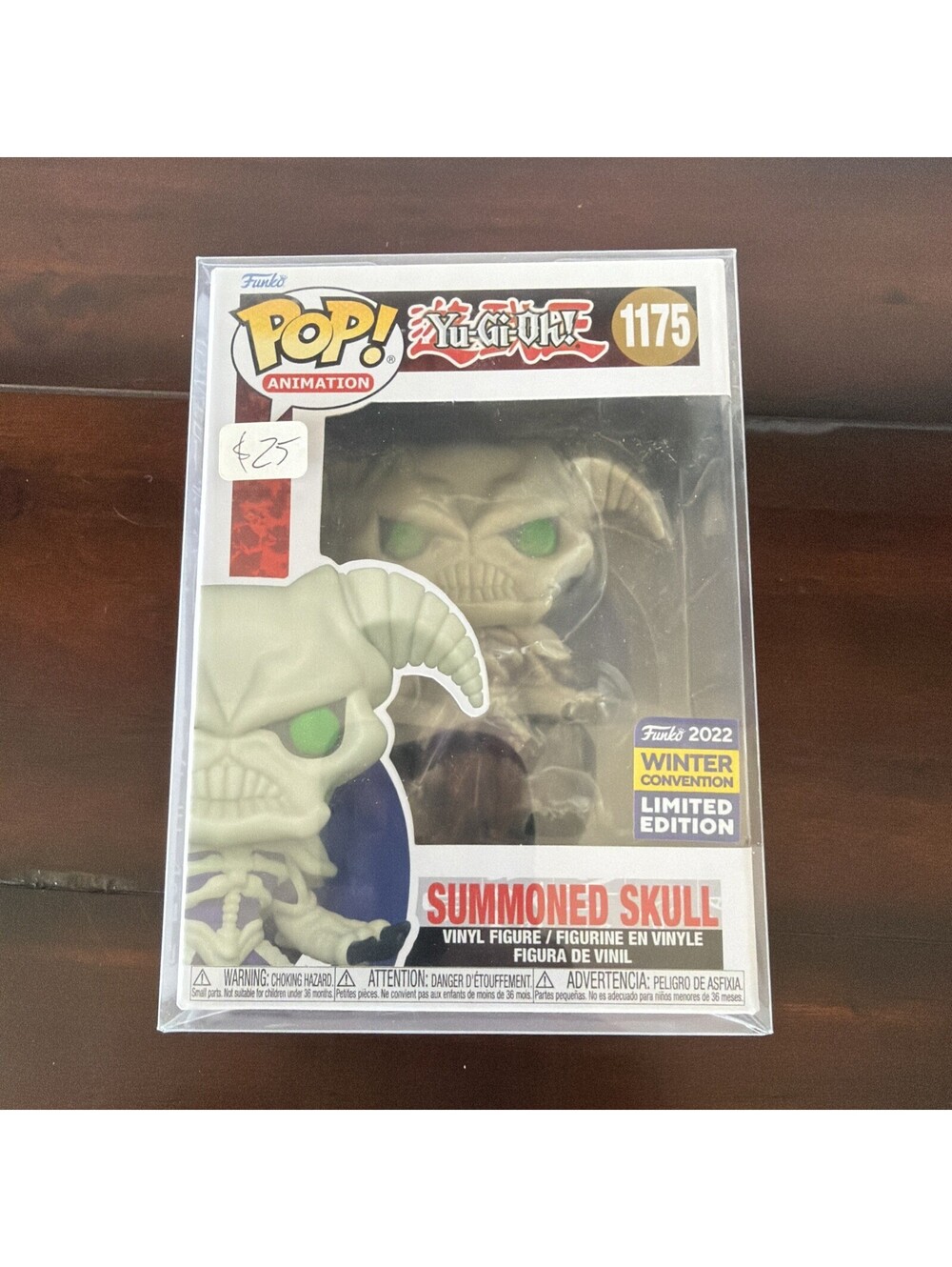 Funko Pop Animation Summoned Skull 1175 2022 Winter Conv. Ltd Ed. W/ Protector